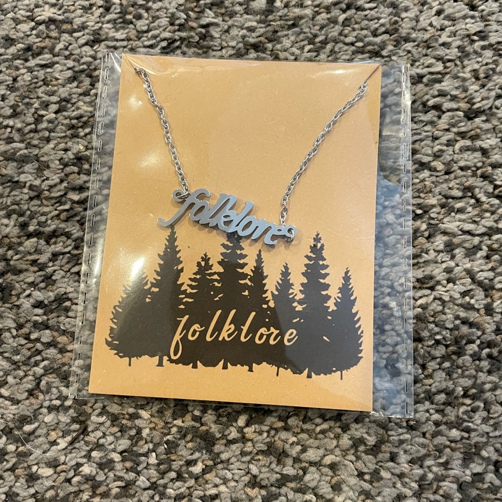 Silver Folklore Necklace